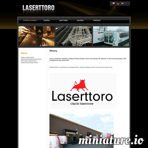 Miniatura Laserttoro – gięcie blach, cięcie laserowe laserttoro.pl