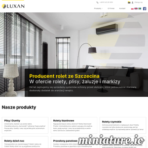 Miniatura Luxan Artykuły Wyposażenia Wnętrz luxan.pl