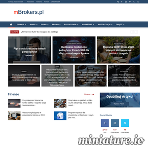 Miniatura Portal Finansowy mbrokers.pl