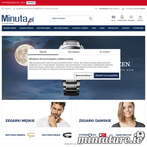 Miniatura Minuta.pl Zegarki Sklep, Zegarek minuta.pl