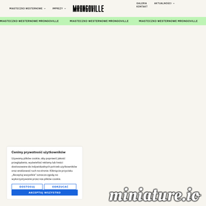 Miniatura MIASTECZKO WESTERNOWE MRONGOVILLE mrongoville.pl