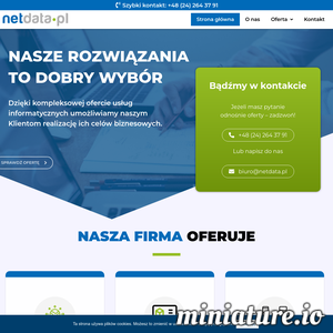 Miniatura NETDATA | tworzenie stron www netdata.pl