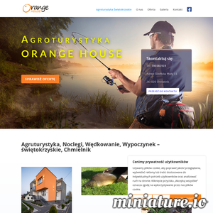 Miniatura Noclegi Chmielnik orange-house.pl