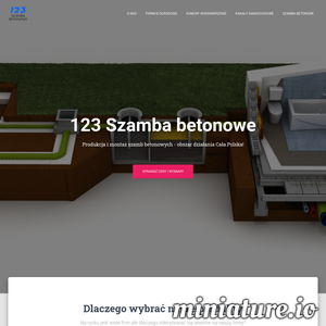 Miniatura Szamba betonowe pabloxsystem.pl