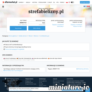Miniatura Bielizna strefabielizny.pl