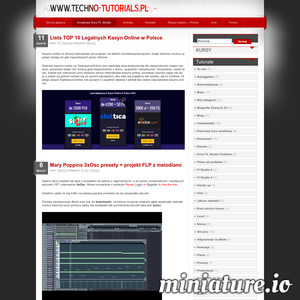 Miniatura Techno Trance Tutorials FL Studio – Bo KAZDY Moze Tworzyc Muzyke techno-tutorials.pl