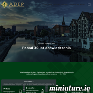 Miniatura Dotacje unijne www.adep.pl