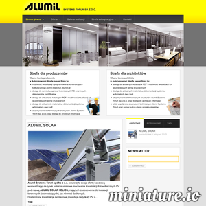 Miniatura Profile aluminiowe www.alumil.com.pl