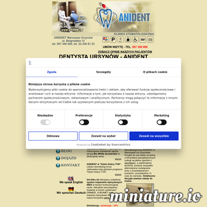 Miniatura Stomatologia Implanty www.anident.pl