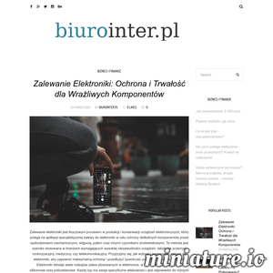 Miniatura Wirtualne Biuro, Kraków, Adres pod działalność, Biurointer.pl www.biurointer.pl