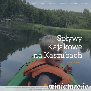 Miniatura Spływy rzeka Wda www.borsk-kajaki.com