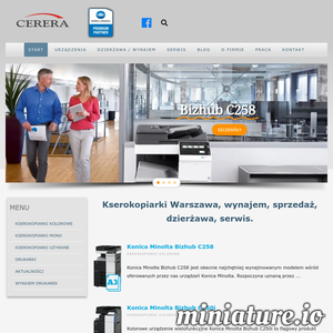 Miniatura CERERA – kserokopiarki www.cerera.pl