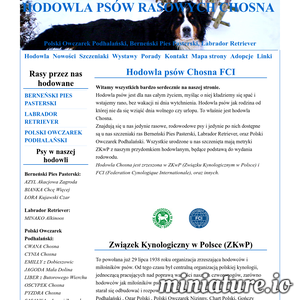 Miniatura Hodowla psów rasowych Chosna www.chosna.pl