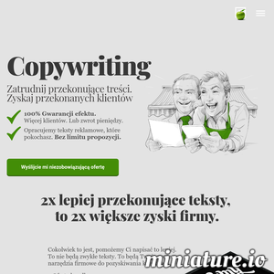 Miniatura Copywriting – Czyli Twój zysk z naszego pisania tekstów reklamowych. www.copywriting.pl