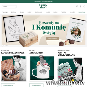 Miniatura Crazyshop.pl – Czas na design – wyposażenie wnętrz, prezenty, gadżety www.crazyshop.pl