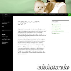 Miniatura Pediatra – do kogo się zwrócić www.dobrypediatra.com