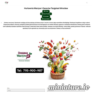 Miniatura Dostawa warzyw www.dostawawarzyw.pl