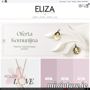 Miniatura Biżuteria www.eliza.pl