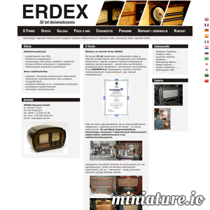 Miniatura naprawa anteny www.erdex.pl