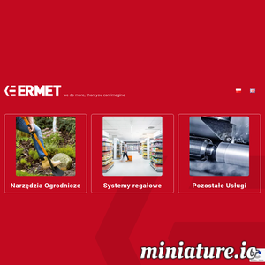 Miniatura ERMETBIS – łopaty, narzędzia ogrodnicze www.ermetbis.pl