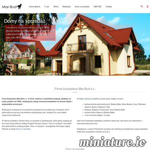 Miniatura Budowa domów jednorodzinnych Bielsko-Biała www.firmabudowlanamarbud.pl