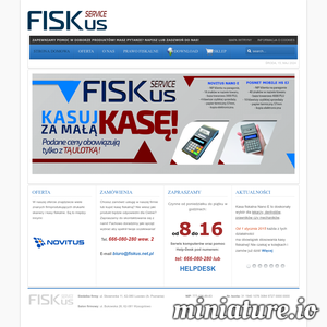 Miniatura Fiskus Computer Service www.fiskus.net.pl