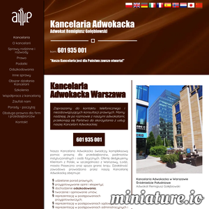 Miniatura Kancelaria adwokacka Warszawa, adwokat warszawa www.golebiowski.pl
