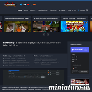 Miniatura Honmaru – Gry bijatyki – Tekken 3 Online na PC www.honmaru.pl