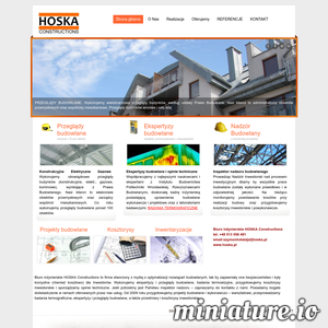 Miniatura HOSKA Constructions www.hoska.pl