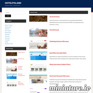 Miniatura Hotele. Hotele, Bilety lotnicze – rezerwacja online. Hotelpoland. www.hotelpoland.com.pl