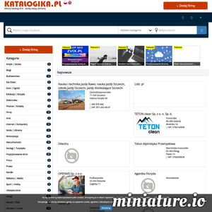 Miniatura Katalogika – katalog stron internetowych www.katalogika.pl