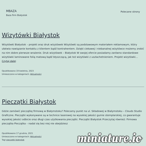 Miniatura Oferty nieruchomości – Mbaza.pl www.mbaza.pl