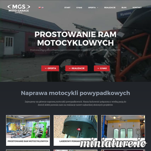Miniatura Prostowanie ram motocyklowych, naprawy powypadkowe motocykli – Moto-Garage www.motogarage.com.pl