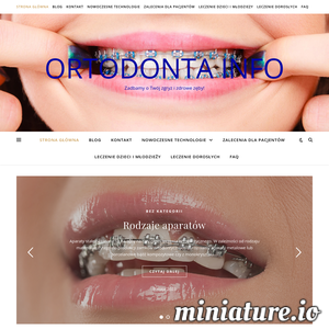 Miniatura Prostowanie zębów – Ortodoncja Becker www.ortodonta.info.pl