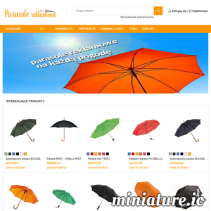 Miniatura Parasole reklamowe dla firm www.parasole-reklamowe.com.pl