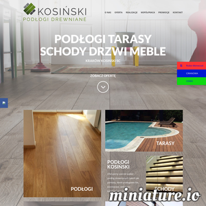 Miniatura Parkiety Kosiński Podłogi drewniane www.parkietykosinski.com.pl