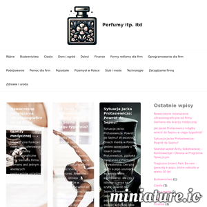 Miniatura Perfumy ITP – Strona główna www.perfumyitp.pl