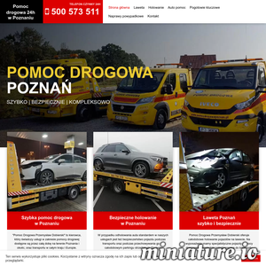Miniatura Auto pomoc Poznań www.pomoc-drogowa-poznan.eu