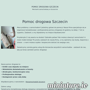 Miniatura Pomoc drogowa Szczecin www.pomocdrogowa24h.szczecin.pl