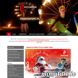 Miniatura PowerSport.pl – imprezy firmowe, Warszawa www.powersport.pl
