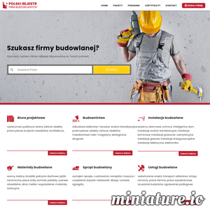 Miniatura Firmy Budowlane – katalog stron budowlan www.prfb.pl