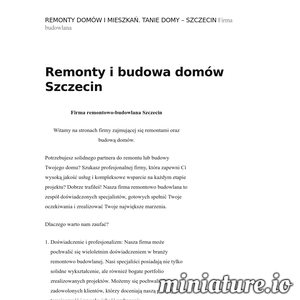 Miniatura REMONTY I WYKOŃCZENIA OD A DO Z www.remdom.com.pl