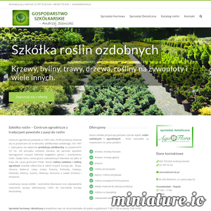 Miniatura Szkółka roślin ozdobnych www.sienicki.pl