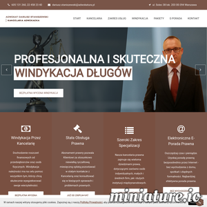 Miniatura Kancelaria Adwokacka Warszawa sprawy cywilne i karne www.staniszewski-kancelaria.pl