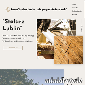 Miniatura Schody drewniane www.stolarz.lublin.pl