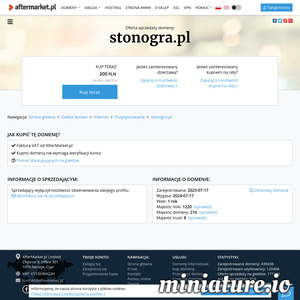 Miniatura Stonogra.pl Najlepsze gry on-line w sieci, darmowe gry flash, czas wolny, rozrywka – Strona domowa www.stonogra.pl