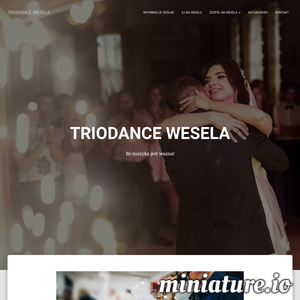 Miniatura Zespół muzyczny na wesele www.triodance.com.pl