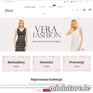 Miniatura Producent eleganckich sukienek na każdą okazję www.vera-fashion.pl
