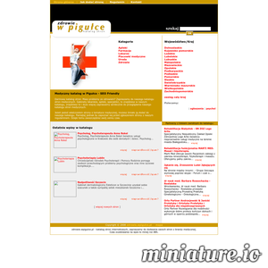Miniatura Medyczny katalog stron www.zdrowie.wpigulce.pl
