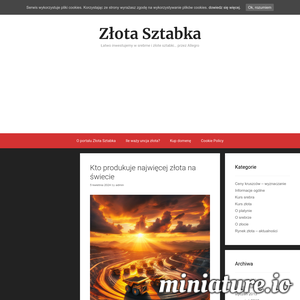 Miniatura Sztabki srebra zlotasztabka.pl